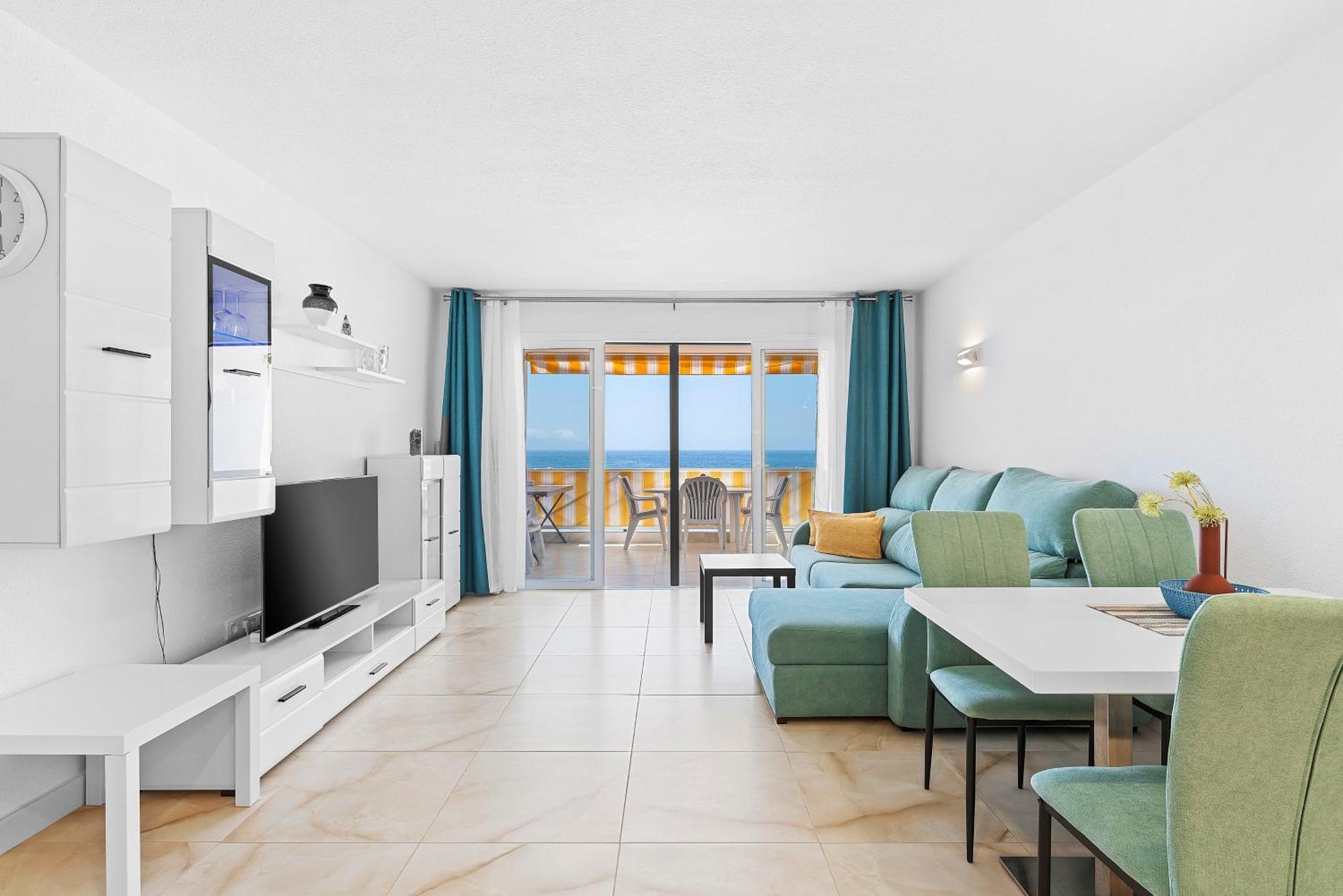 Neptuno Ocean View, Beach Line With Pool Puerto de Santiago  Bagian luar foto