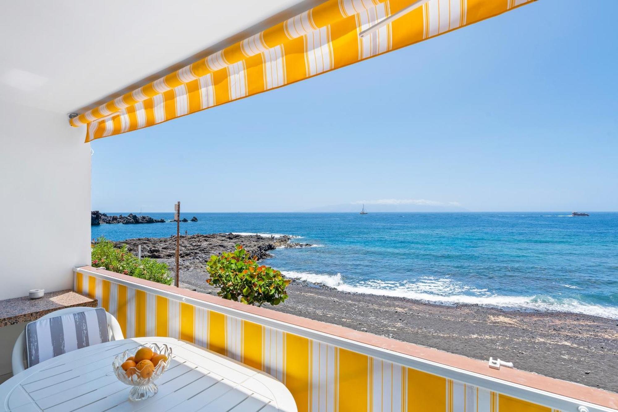 Neptuno Ocean View, Beach Line With Pool Puerto de Santiago  Bagian luar foto