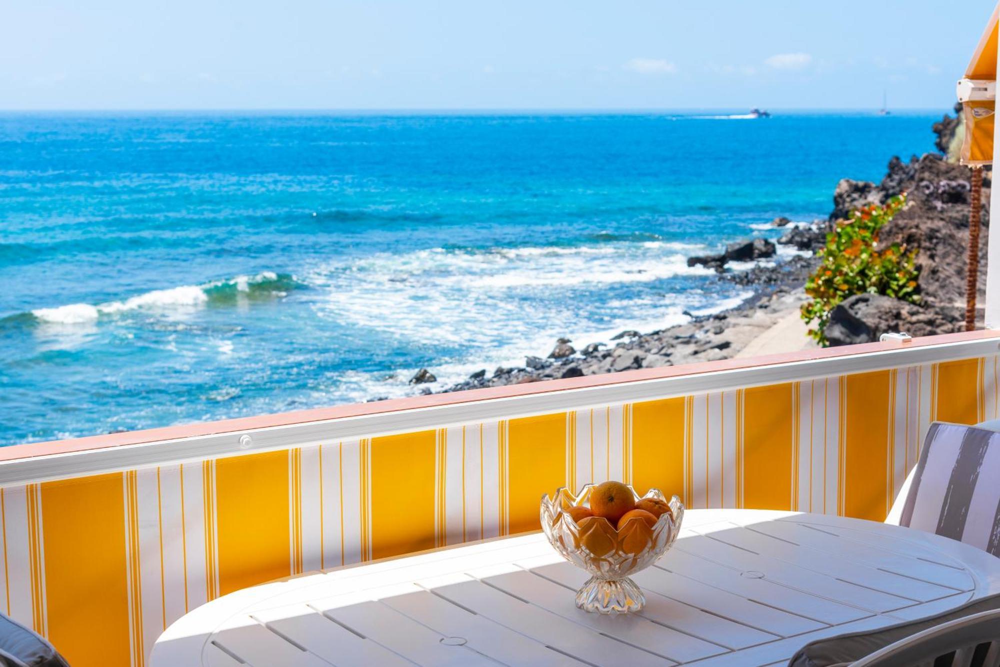 Neptuno Ocean View, Beach Line With Pool Puerto de Santiago  Bagian luar foto